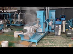 Мощность главного двигателя 5,5-132 кВт производственной линии по производству кормов для рыб из нержавеющей стали 1-12 мм с плавающей запятой