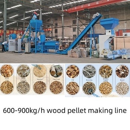 500 - 1000kg/биомасса машины лепешек универсальной опилк h деревянная/деревянная производственная линия лепешки