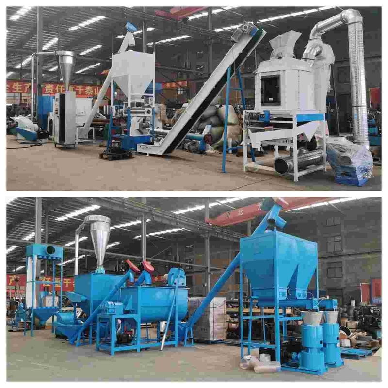 цыплята птицы животных 1-2t/h кормят производственную линию лепешки с сертификатом CE