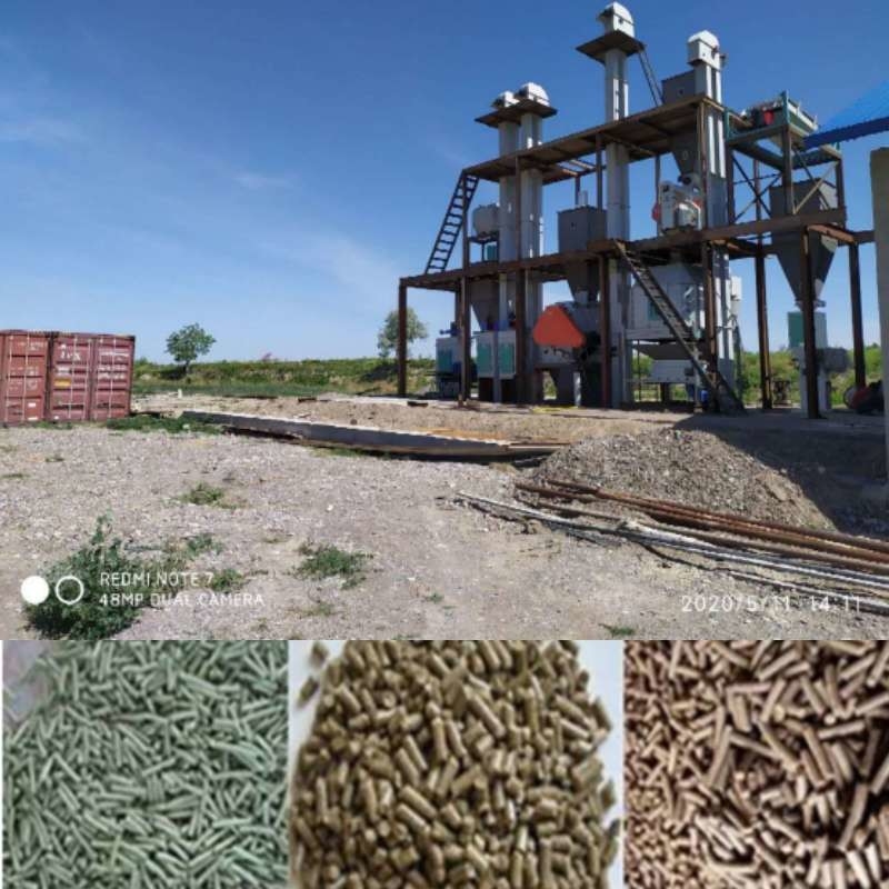 Машины для переработки кормов 2-18 мм Ring Die Granulator Pellet Mill Пелетная фабрика для производства кормов для животных Пелетная машина Ферма