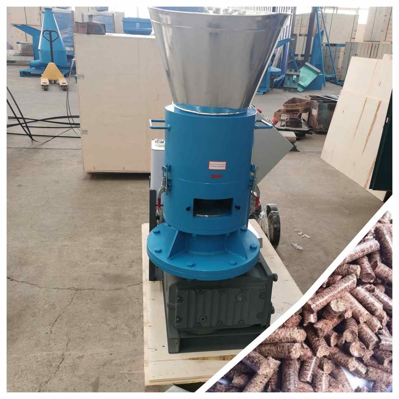 лепешка рыб мельницы лепешки 100-800kg/H PTO делая биомассу топлива соломы опилк машины