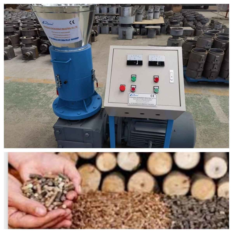 лепешка опилк биомассы мельницы 10-80hp лепешки 500-1000kg/H PTO делая машину с CE