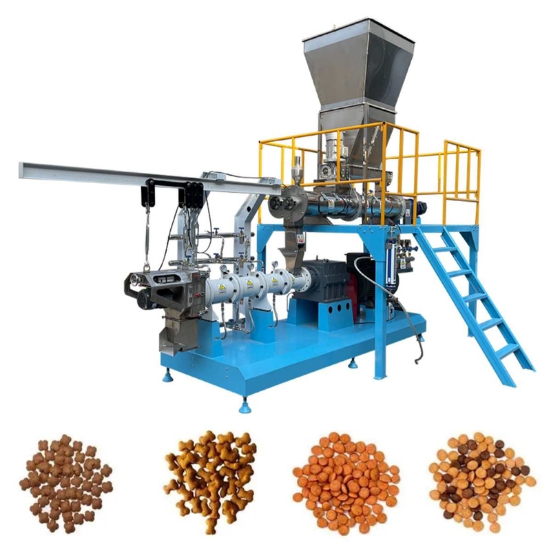 500-1000kg/H сухой тип мельница лепешки питания креветки винта штрангпресса питания рыб двойная