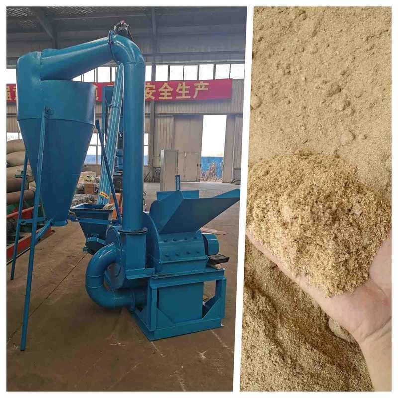 15kw 500kg/H разветвляет Shavings деревянных щепок задавливая машину 420-3 точильщика