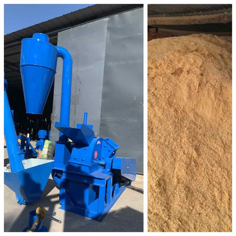 15kw 500kg/H разветвляет Shavings деревянных щепок задавливая машину 420-3 точильщика