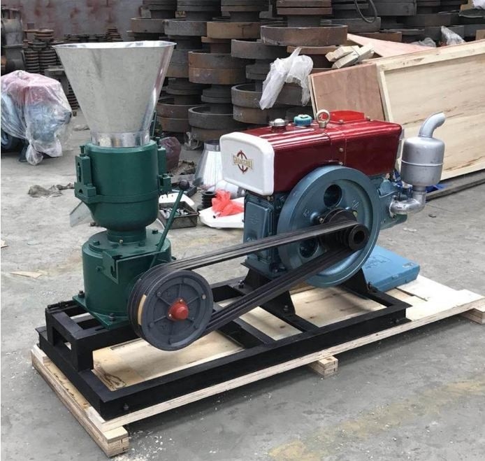 22HP Кормовая пеллетная мельница