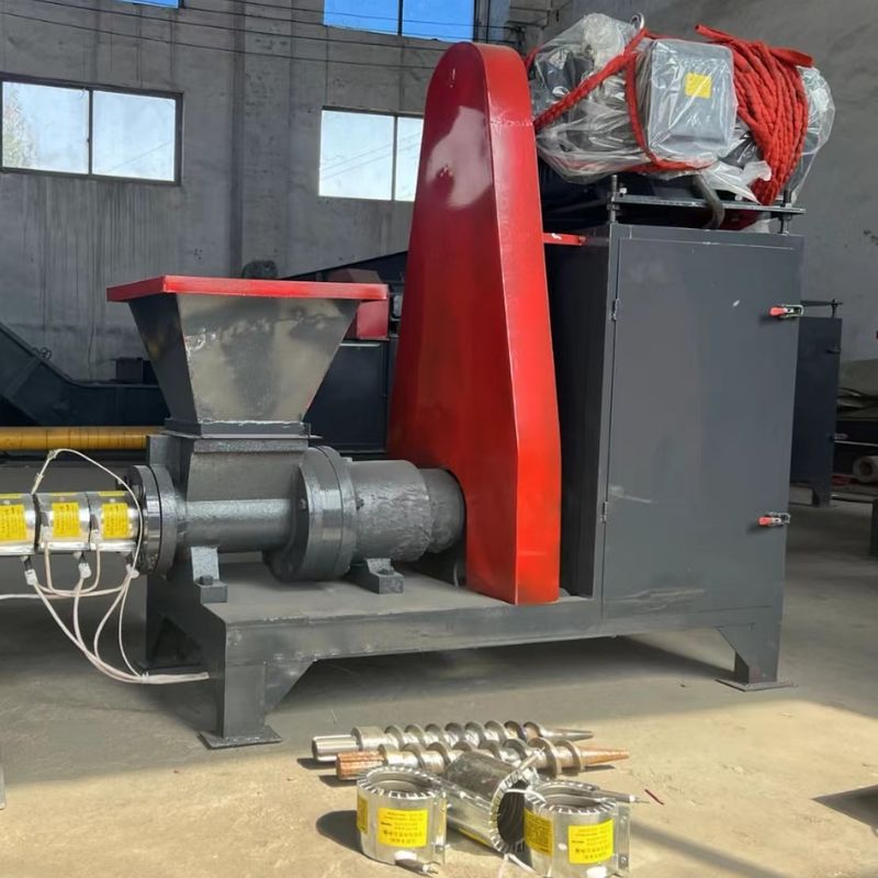 Биомассный брикетировочный станок производительностью 300-350 кг/ч, мощностью 22 кВт, с гарантией 24 месяца для топлива и барбекю