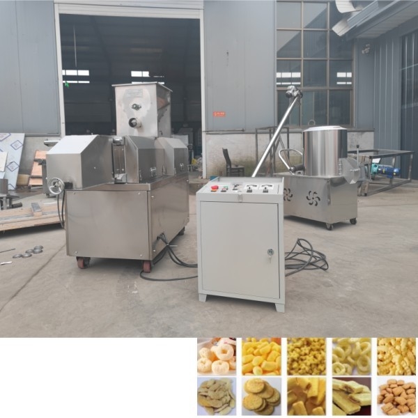 Одобрить CE винтовая пищевая экструдерная машина для кукурузной палочки