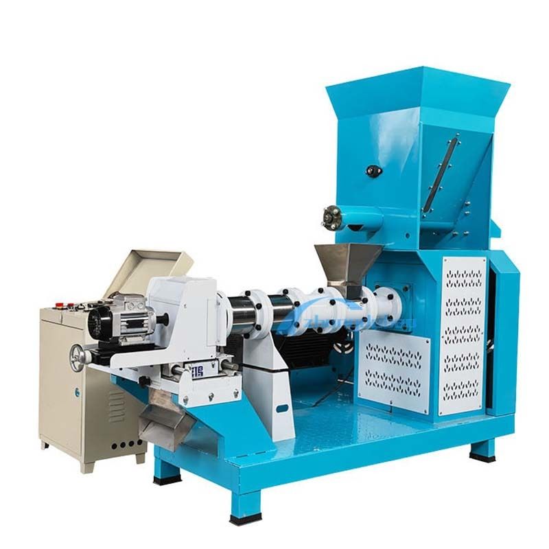 500KG/h Корма для собак для домашних животных Корма для креветок Экструзионная машина Плавучая линия производства кормов для рыб для кормовых пеллет