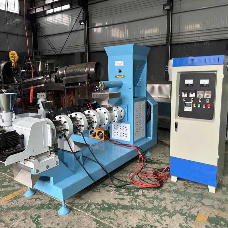 Высокотемпературный и высоконапорный экструдер для производства кормов для рыб со стерилизацией и улучшенной усвояемостью для аквакультуры