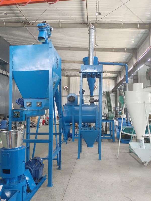 Настраиваемая линия гранулирования кормов для животных с руководством инженера по установке и электропитанием 380В/50Гц/3 фазы