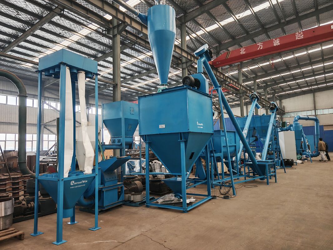 Настраиваемая линия гранулирования кормов для животных с руководством инженера по установке и электропитанием 380В/50Гц/3 фазы