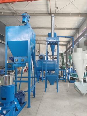 Настраиваемая линия гранулирования кормов для животных с руководством инженера по установке и электропитанием 380В/50Гц/3 фазы