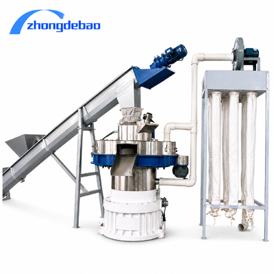 1-10T/H Wood Pellet Production Line High Capacity Complete Plant for Sawdust Wood Chips